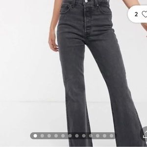Levi’s flare rib cage jeans